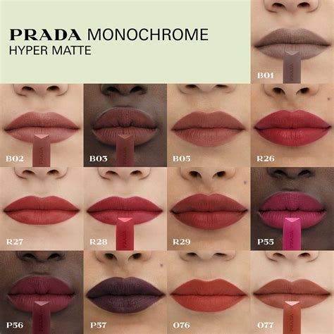 Rouge à Lèvres Prada Monochrome Hyper Matte .